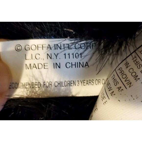 16 In X 15 In Large Black Brown Gorilla Ape Monkey Stuffed Animal Plush Goffa - Picture 9 of 11